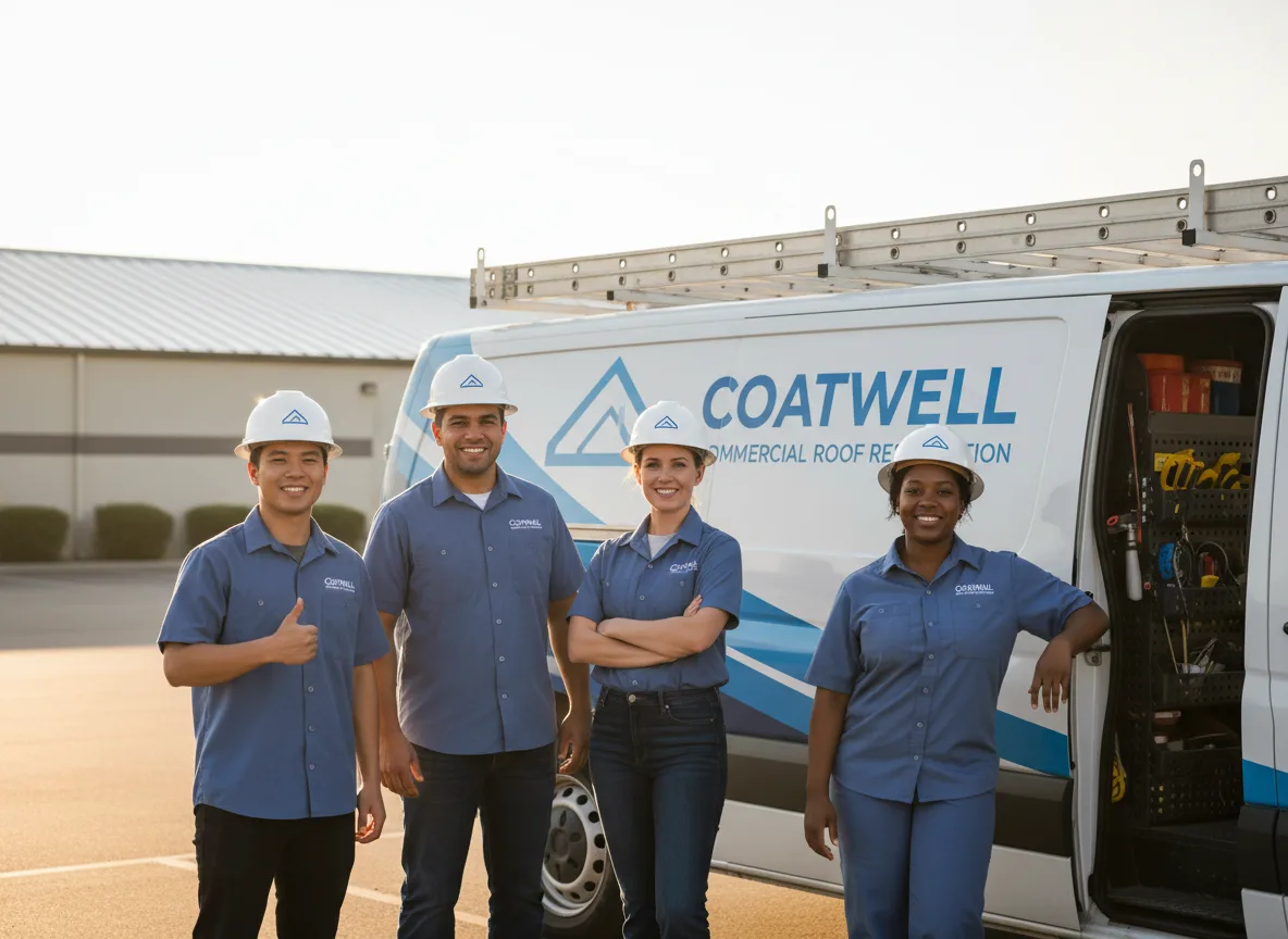 Commercial roof coating company in Covington, TN